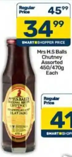 Pick n Pay Mrs H.S Balls Chutney Assorted offer