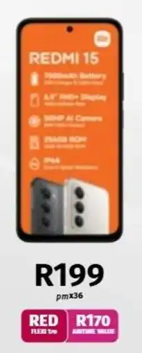 Vodacom REDMI 15 offer