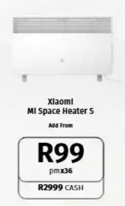Vodacom Xiaomi MI Space Heater S offer