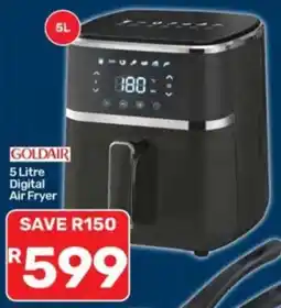 Pick n Pay GOLDAIR 5 Litre Digital Air Fryer offer