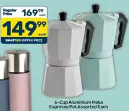Pick n Pay DAY 6-Cup Aluminium Moka Espresso Pot Assorted offer