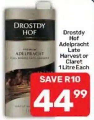 Drostdy Hof Adelpracht Late Harvest or Claret
