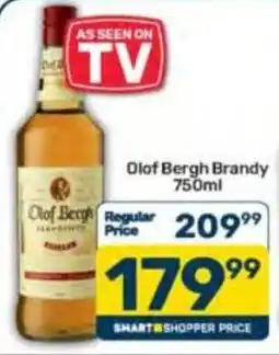 Pick n Pay Olof Bergh Brandy offer