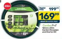 Pick n Pay Garden Pro 12mm x 20m Garden Hosepipe and Starter Kit offer