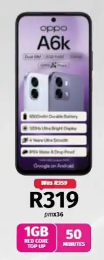 Vodacom OPPO A6k offer