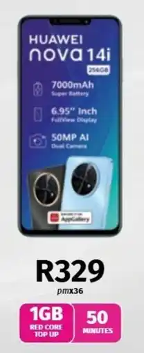 Vodacom HUAWEI nova 14i offer