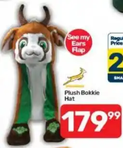 Pick n Pay Springbok Plush Bokkie Hat offer