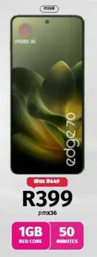 Vodacom moto ai edge 70 offer