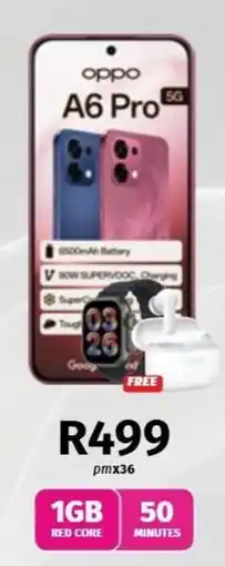 Vodacom OPPO A6 Pro 5G offer