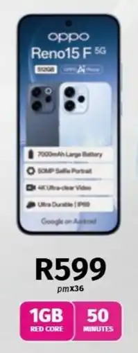 Vodacom OPPO Reno15 F 5G offer