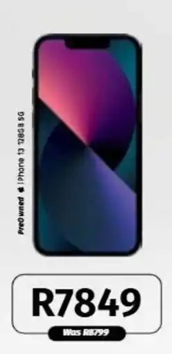 Vodacom iPhone 13 128GB 5G offer