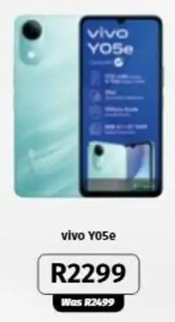 Vodacom vivo Y05e offer