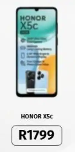 Vodacom HONOR X5c offer