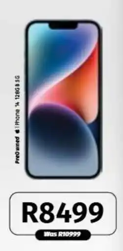 Vodacom iPhone 14 128GB 5G offer