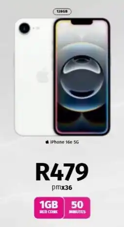 Vodacom iPhone 16e 5G offer