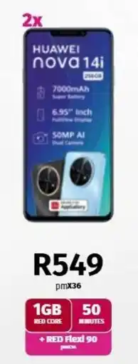 Vodacom HUAWEI nova 14i offer