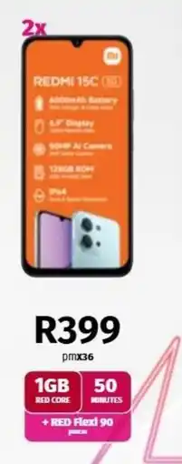 Vodacom Redmi 15C offer