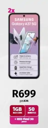 Vodacom SAMSUNG Galaxy A37 5G offer