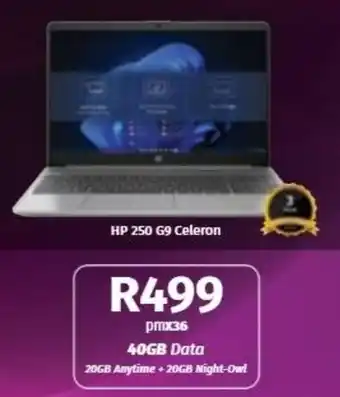 Vodacom HP 250 G9 Celeron offer
