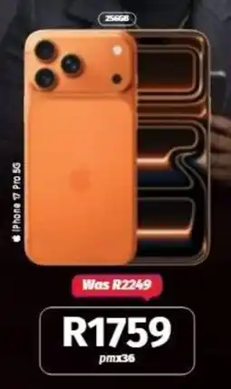 Vodacom iPhone 17 Pro 5G offer