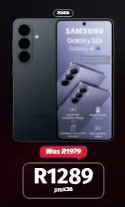 Vodacom Samsung Galaxy S26 offer