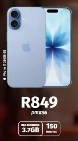 Vodacom iPhone 17 256GB 5G offer