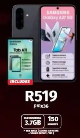 Vodacom Samsung Galaxy A37 5G offer