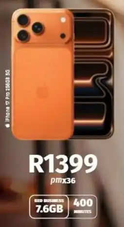 Vodacom iPhone 17 Pro 256GB 5G offer