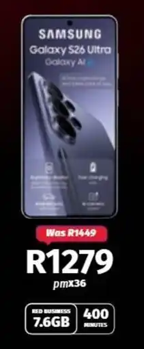 Vodacom SAMSUNG Galaxy S26 Ultra offer