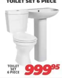 Easy Build TOILET SET 6 PIECE offer