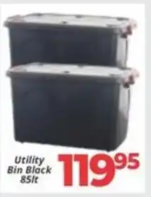 Easy Build Utility Bin Black offer