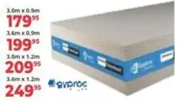 Easy Build Gyproc ceiling board offer