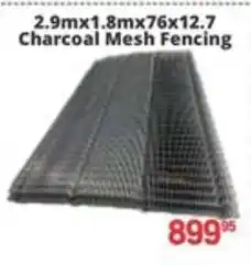 Easy Build Charcoal Mesh Fencing offer