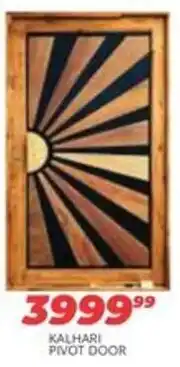 Easy Build KALHARI PIVOT DOOR offer