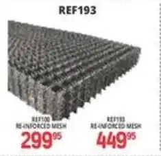 Easy Build Re-inforced mesh offer