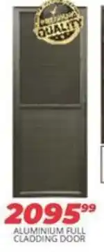 Easy Build ALUMINIUM FULL CLADDING DOOR offer