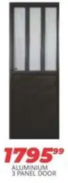 Easy Build ALUMINIUM 3 PANEL DOOR offer