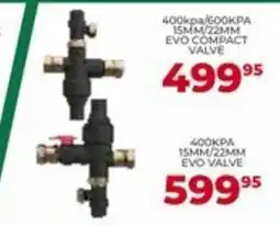 Easy Build EVO COMPACT VALVE offer