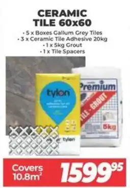 Easy Build CERAMIC TILE 60x60 offer