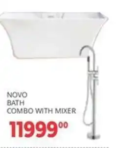 Easy Build NOVO BATH COMBO WITH MIXER offer