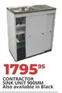 Easy Build CONTRACTOR SINK UNIT 900MM offer