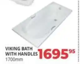 Easy Build Viking bath with handles offer