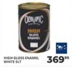 Easy Build Olympic High Gloss Enamel White Slt offer