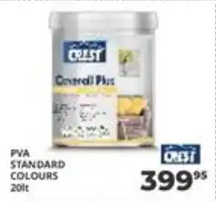 Easy Build Crest Overall Plus PVA Standard Colours offer
