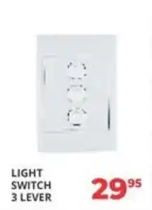 Easy Build LIGHT SWITCH 3 LEVER offer
