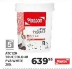 Easy Build Plascon True Colour PVA White offer
