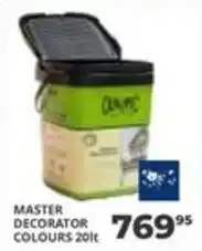 Easy Build Master Decorator Colours offer