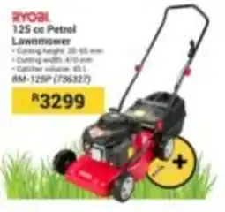 Builders Express RYOBI 125 cc Petrol Lawnmower offer