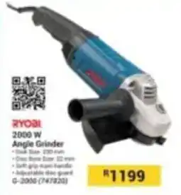 Builders Express RYOBI 2000 W Angle Grinder offer