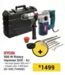 Builders Express RYOBI 900 W Rotary Hammer Drill - 4J offer